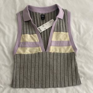 • cropped sweater •